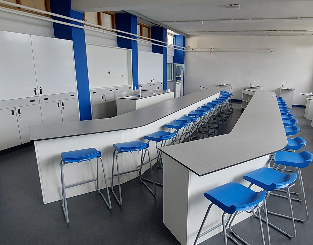 Aberaeron School - Science classroom