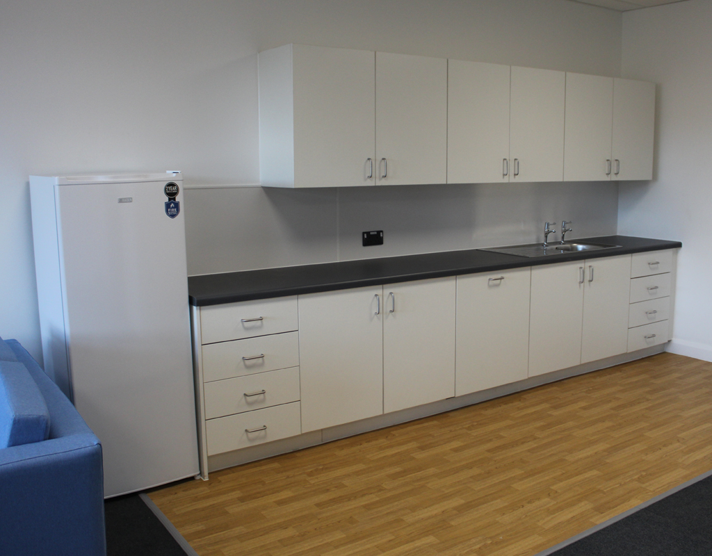 Ysgol Sant Baruc - staffroom kitchen