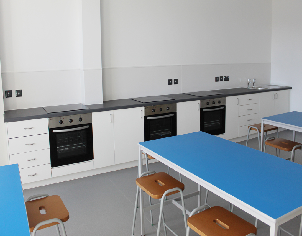 Ysgol Sant Baruc - Food tech classroom