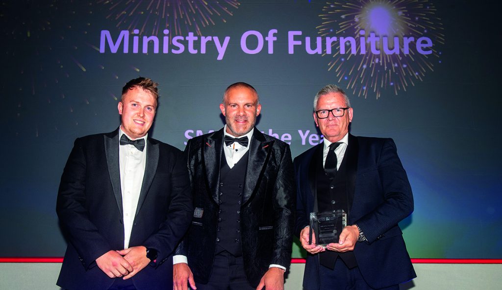 Ministry of Furniture named SME of the Year at the Constructing Excellence in Wales Awards 2023